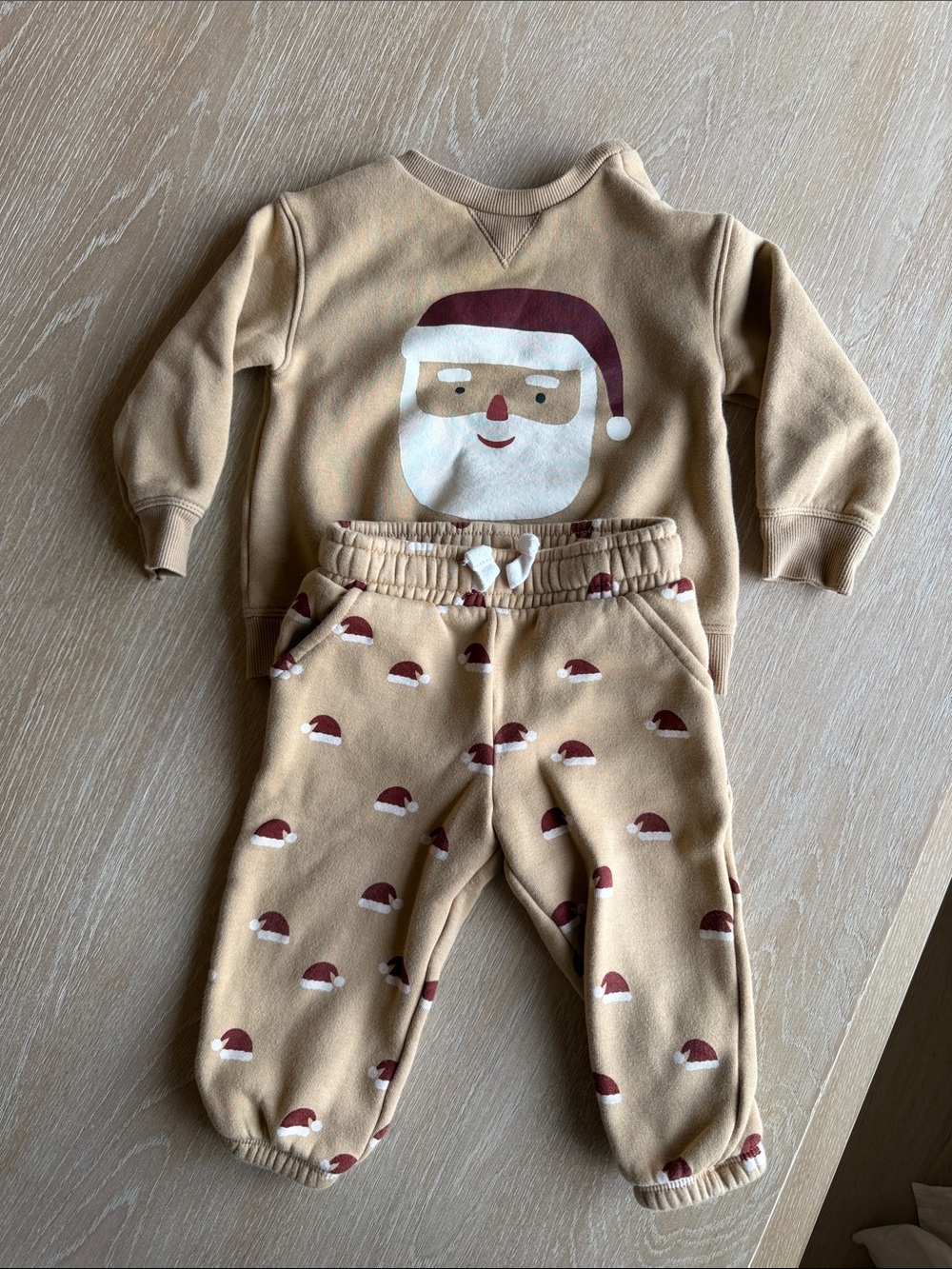 Little Co. by Lauren Conrad Tan Infant Sweatshirt - Cozy Fleece